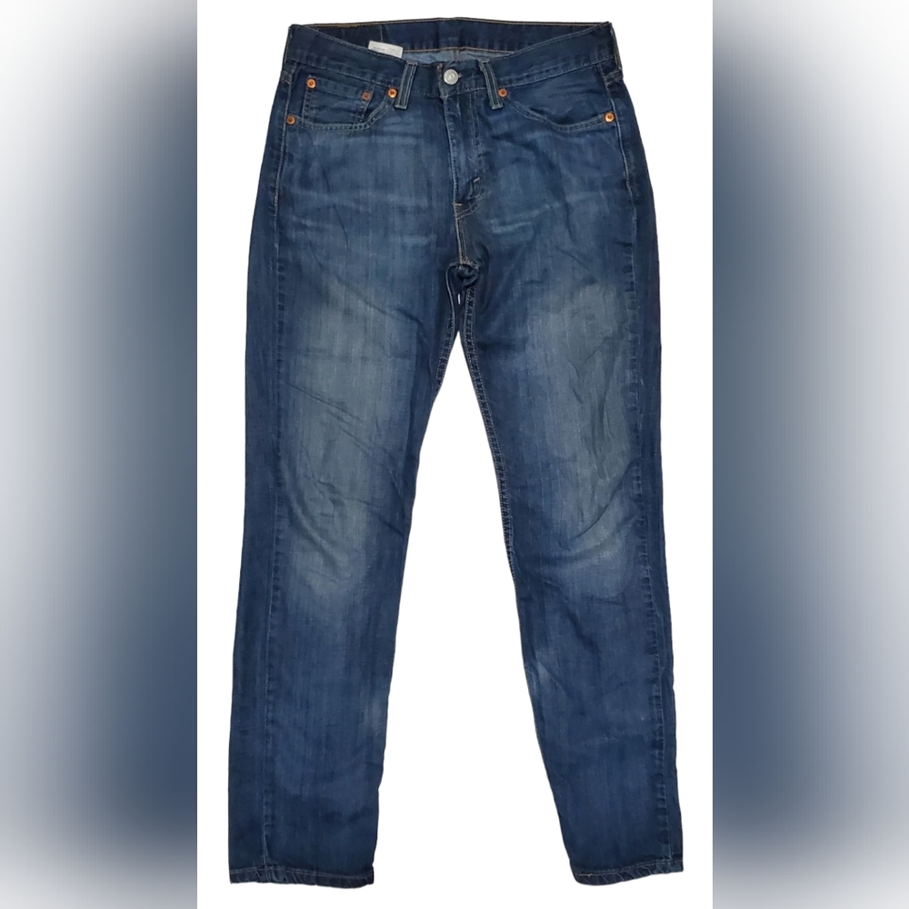 Levi's 514 Classic Straight Fit Blue Denim Jeans Womens Size 29 X 32